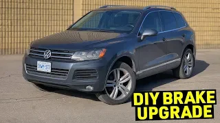 Better Brakes on the VW Touareg