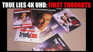 TRUE LIES 4K first thoughts + link to a longer, full discussion and review video