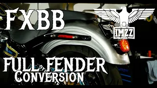 Imzz Elite | How-to install our Full Fender Conversion Kit for FXBB 2018+ Softail Street Bob