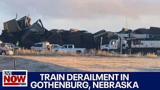 Nebraska train derailment prompts emergency response | LiveNOW from FOX