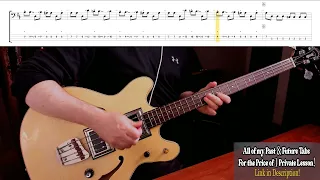 The Beatles-Dear Prudence-Bass Cover with Tab and Notation