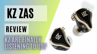 🔥KZ Have Really Stepped Up Their Game! KZ ZAS Review - But id get the Aria! 🤣🤣