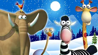 Gazoon | Winters In The Jungle | Jungle Book Diaries | Funny Animal Cartoon For Kids