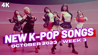 NEW K-POP SONGS | OCTOBER 2023 (WEEK 3)