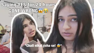 Saying YES to my little sister for 24 hours 😱Big Mistake😭😭😭