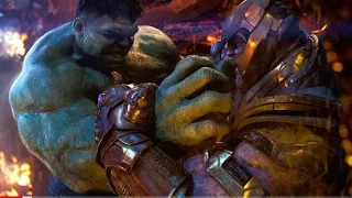Thanos Vs Hulk - Fight Scene - Avengers Infinity War (2018) Movie sence 4K ULTRA HD