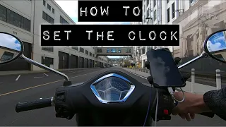 Daylight Saving Time | How To Set the Clock on a Piaggio or Vespa Scooter