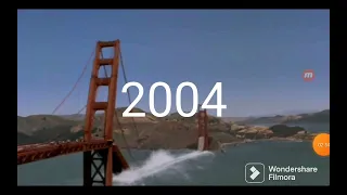 Golden Gate Bridge Destruction of Evolution (Version 4) reversed