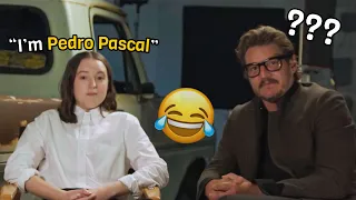 Pedro Pascal and Bella Ramsey being CHAOTIC duo for 2 minutes straight | Part 2