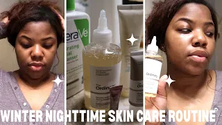 WINTER NIGHTTIME SKIN CARE ROUTINE | SELF CARE | GLOWY SKIN | EASY AND AFFORDABLE