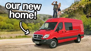 We BOUGHT Our First Home (Van Tour)