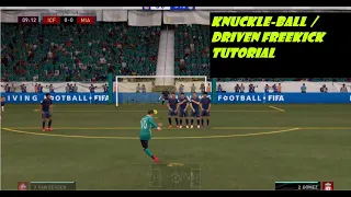 Knuckle-Ball/ Driven Free-Kick Tutorial (L1+O)- FIFA 21