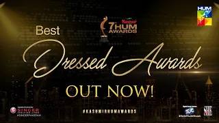 Best Dressed Awards | Kashmir 7th HUM Awards | HUM TV