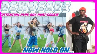 NewJeans - Attention/Hype Boy/Hurt/Cookie MV MARATHON | GO TO SCHOOL!!! 🤯🫢😮‍💨