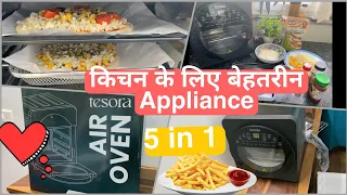 Smart Air Fryer Oven Review (OTG +Air Fryer)| Testing New Smart Kitchen Gadget #TesoraAirovenREVIEW