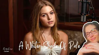 LucieV Reacts for the first time to Emily Linge - A Whiter Shade Of Pale (Cover)