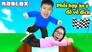 Cặp đôi phối hợp ăn ý và vượt thử thách lego về đích bqThanh Troll Ốc Phát Cáu