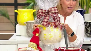 Temp-tations Supersize Store & More Large Utensil Crock on QVC