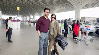 Ankita Lokhande & Vicky Jain Spotted At Airport As Both Are Going To Jodhpur #tellyfilms #bollywood