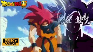 GOKU vs BROLY 💀 | goosebumps scene 🥶 | with divine song 😈