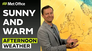 10/05/24 – Dry, fine and sunny – Afternoon Weather Forecast UK – Met Office Weather