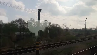 ВЕНГРИЯ!!!..ЖД ПЕРЕГОН ЧОП-ЗАХОНЬ 07.04.2019  RAILWAY BORDER CROSSING CHOP-ZAHONY #13