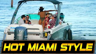 SHE SHOWED HER BEST MOVE AT THE MIAMI RIVER | BOAT ZONE