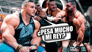 NICK WALKER SE RIE DE DEREK LUNSFORD ENTRENANDO PARA OPEN MR OLYMPIA 2022 PERO.. - Victor Valdivia