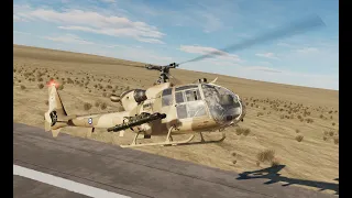 DCS: Gazelle landing practice