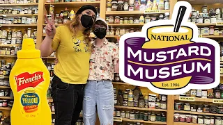 A Whole Museum Dedicated to Mustard! - National Mustard Museum Middleton, WI