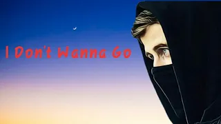 Alan Walker ft. Julie Bergen - I Don't Wanna Go (lyrics HD)