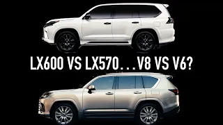 Lexus LX 600 vs Lexus LX 570.. Is New Really Better?