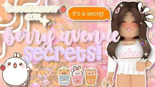 ✧.* SECRETS IN BERRY AVENUE !! *OMG* Roblox Berry Avenue Secrets ✧.*