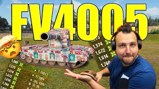 World RECORD Score?!  — INSANELY LUCKY Game with FV4005 in World of Tanks!