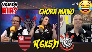 VAMOS RIR? REAÇÕES DA ENERGIA 97 - FLAMENGO 1(6X5)1 CORINTHIANS - CHORA MANO 🤣 MENGÃO CAMPEÃO ⚫️🔴