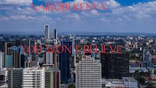 Nairobi kenya /Westland Aerial view Amazing city