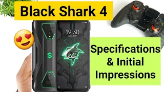 Black shark 4 specifications & features impressions