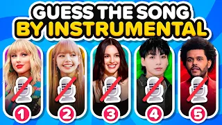 GUESS THE SONG BUT WITHOUT VOICE 🎙️🚫 (40 Popular Songs) Music Quiz 2024