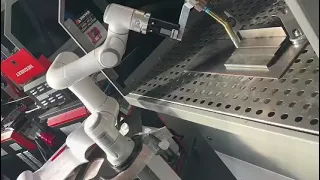 Elite Robots EC cobot welding test by Vinyas