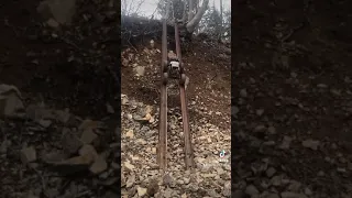 Capra train track climb