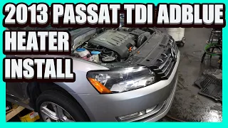 "Replacing the AdBlue Heating Element in a 2013 Passat - A Step-by-Step Guide"