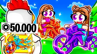 Dépensé 500,000 € pour le VÉLO ÉLÉMENTAIRE de Roblox !