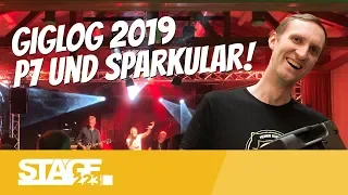 Band Giglog 2019 mit Jb-Lighting P7, Eurolite STP-10 und Sparkular | stage.flash