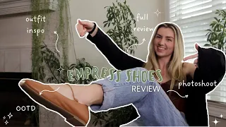 Empress Square Toe Flat or Heel Review | unboxing ballet style shoes