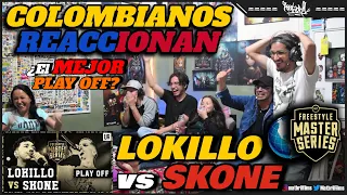 🔴 COLOMBIANOS REACCIONAN a LOKILLO vs SKONE - ¿LOKILLO GANABA? [FMS INTERNACIONAL PLAY OFF 2023]