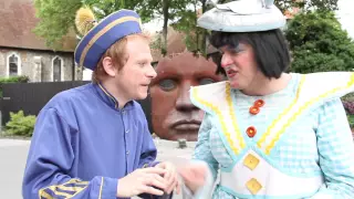 Aladdin - PC Pongo tells Widow Twankey a joke