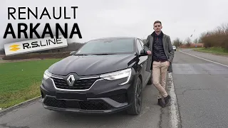 Essai Renault Arkana R.S. Line - Un SUV hybride coupé pas piqué des hannetons ! - FR