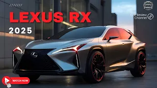 All New 2025 Lexus RX Hybrid Unveiled - New Look!!!