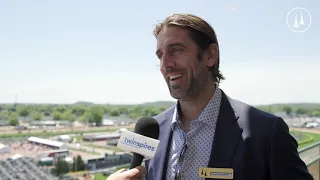 Aaron Rodgers 2021 Kentucky Derby Day Interview