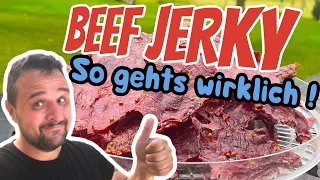 BEEF JERKY ohne Grill - SO FUNKTIONIERT ES WIRKLICH !!! --- Klaus grillt